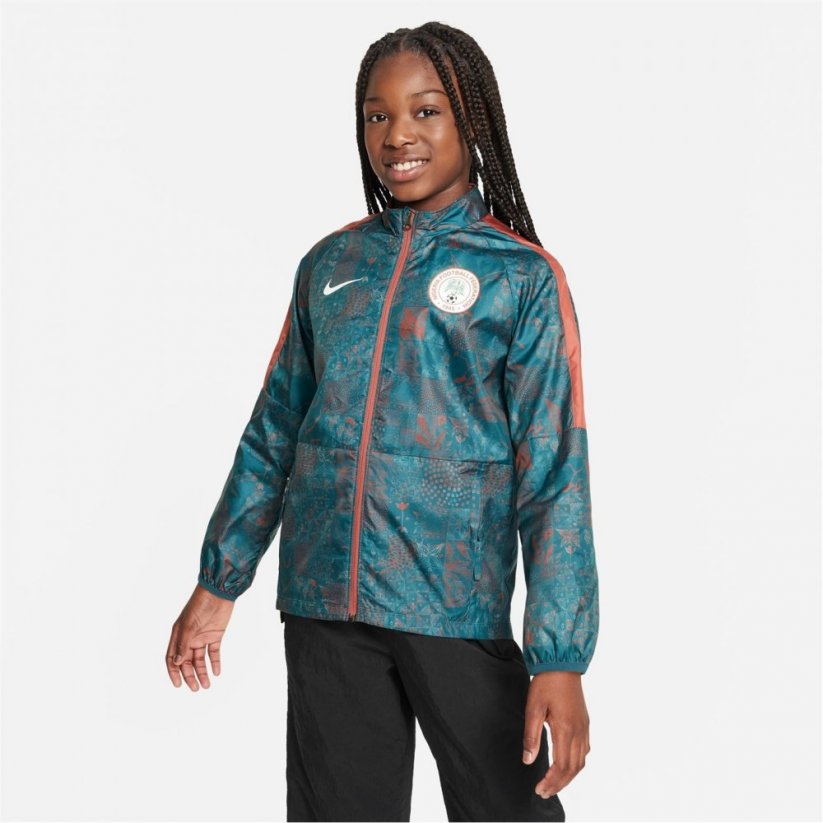 Nike Nigeria AWF Jacket 2023 Juniors Green
