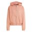 adidas ALL SZN Fleece Washed Full-Zip Hooded Track Top Wonder Clay