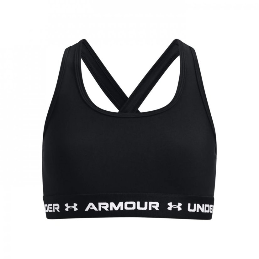 Under Armour Crossback Sports Bra Juniors Black/White