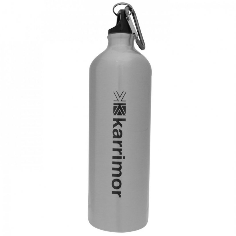 Karrimor Durable Aluminium Water Bottle 1L Brushed