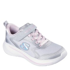 Skechers Kids' Trainers Grey/Pink