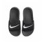 Nike Kawa Little/Big Kids' Pool Sliders Black/White