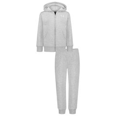 Under Armour Branded Logo Fz Set Infant Boys Grey Heather
