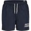 Jack and Jones Logo Swim Short Junior Boys Sky Captain