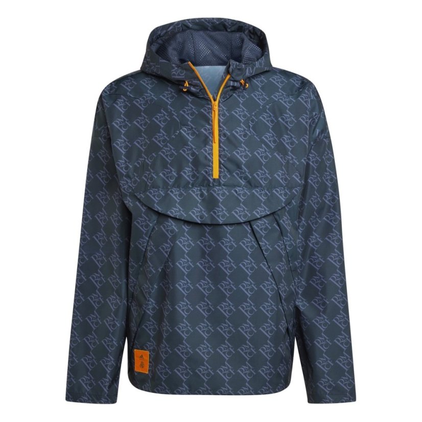 adidas Mens adidas Real Madrid SZN Rain Jacket 24/25 Night Navy