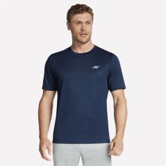 Skechers Performance Charge Tee Running Top Mens Navy