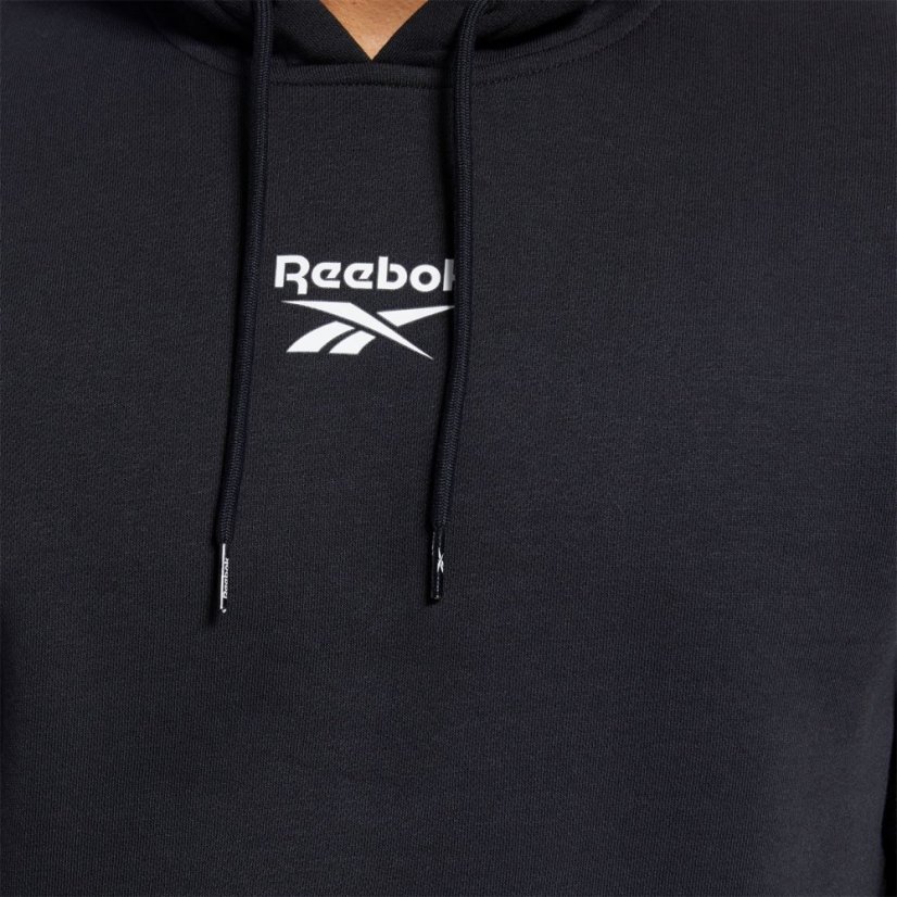 Reebok Tape Hoodie Mens Black