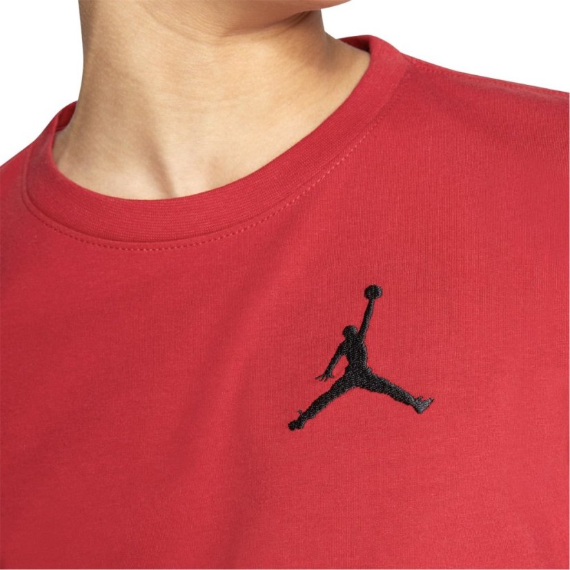 Air Jordan JM T Shirt Junior Boys Gym Red