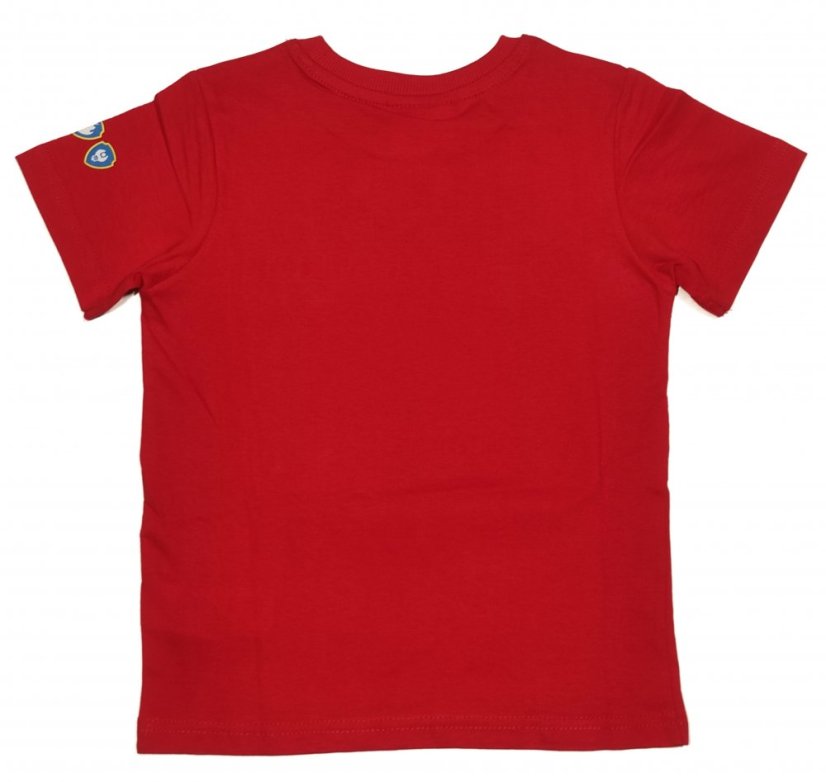 Detské tričko Labková patrola Red