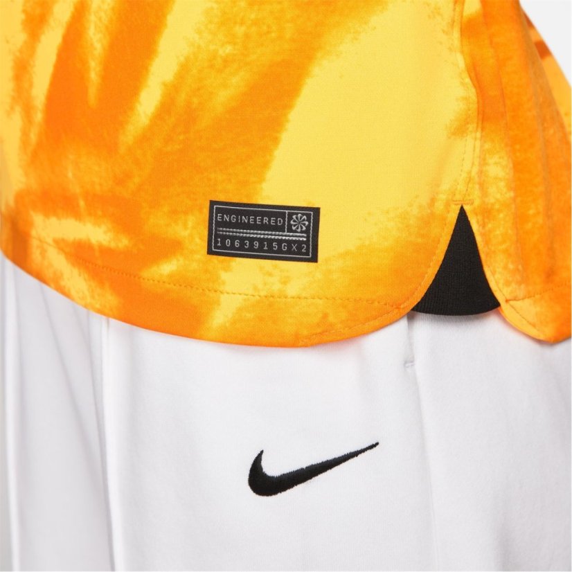 Nike Netherlands Home Shirt 2022 Womens Orange