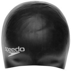Speedo Silicone Swimming Cap Juniors Black