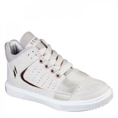 Skechers Glitz Metallic Trainers Juniors Natural velikost 30