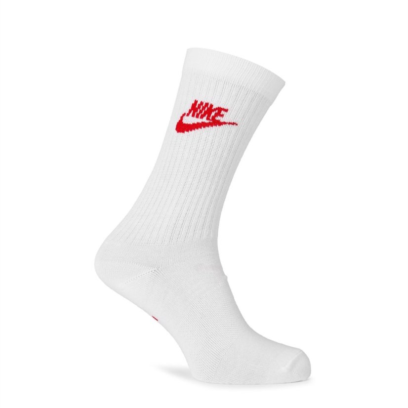 Nike 3 Pack of Essential Crew Socks Multi-Color