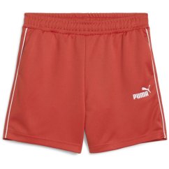 Puma Sport Poly Shorts B Tracksuit Short Unisex Kids Red Fire