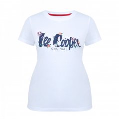 Lee Cooper Classic dámske tričko White