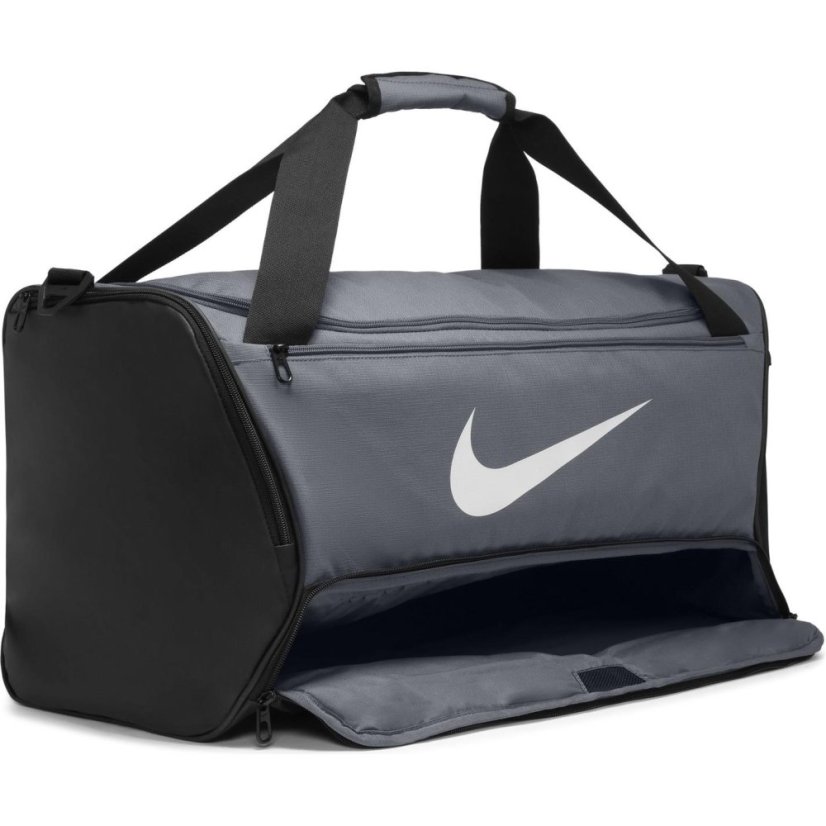 Nike Brasilia Medium Holdall Grey