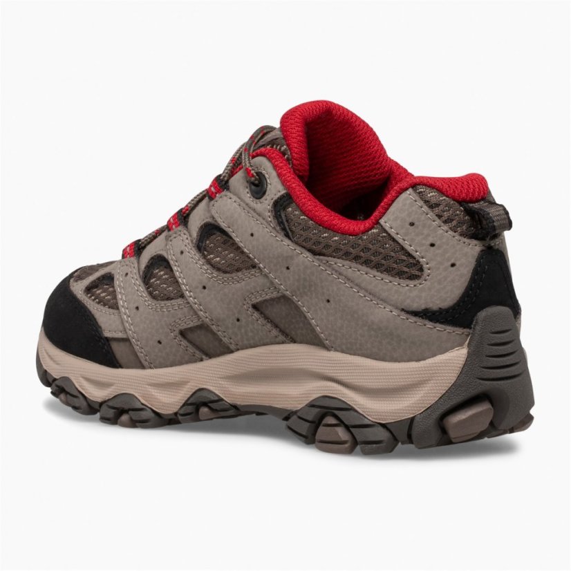 Merrell Moab Low Lace Waterproof Boulder/Red