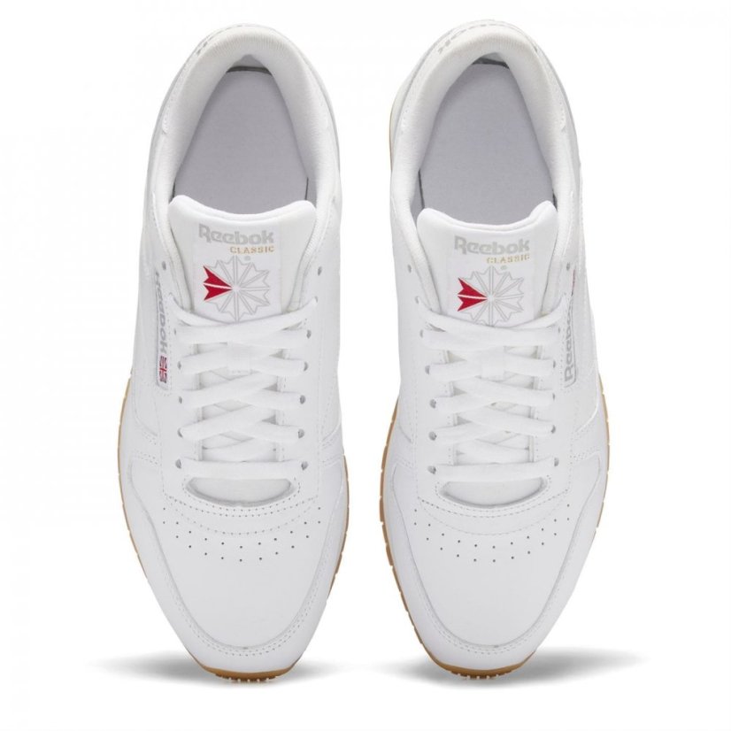 Reebok Classic Leather Mens Trainers White/Gum