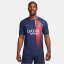 Nike Paris Saint Germain Authentic Home Shirt 2023 2024 Adults Navy/Red