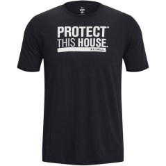 Under Armour Men's PROTECT THIS HOUSE Short-Sleeve Performance Gym Top Black