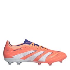 adidas Predator Pro Firm Ground Football Boots Orange/White