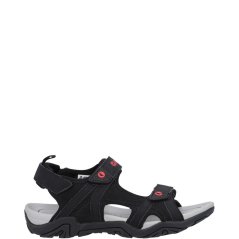 Hi Tec Crater Walking Sandal Mens Black