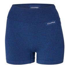 USA Pro USAP Seamless 3 Inch Shorts Womens Navy