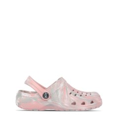 Hot Tuna Cloggs Childrens Pink Swirl