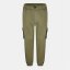 Everlast Men's Utility Closed Hem Fleece Joggers Khaki
