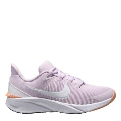 Nike Star Runner 4 Big Kids Road Running Shoes Grey/Apricot