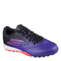 Skechers Razor Junior Astro Turf Football Boots Purple/Black