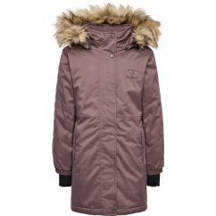 Hummel Kids' Leaf Water-Resistant Insulated Puffer Jacket Sparrow