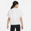 Nike Sportswear Big Kids' (Girls') T-Shirt White/Black