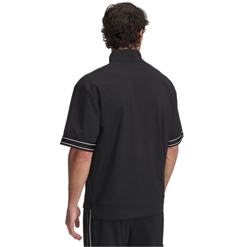 Under Armour Men's Courtside Short-Sleeve Shirt Black