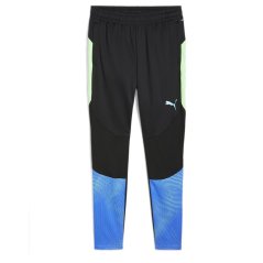 Puma Men's Performance Tracksuit Bottoms Black/Lime