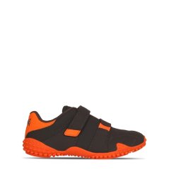 Lonsdale Fulham Trainers Child Charcoal/Orange
