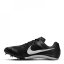 Nike Zoom Rival Sprint Track and Field Sprint Spikes Black/Silver