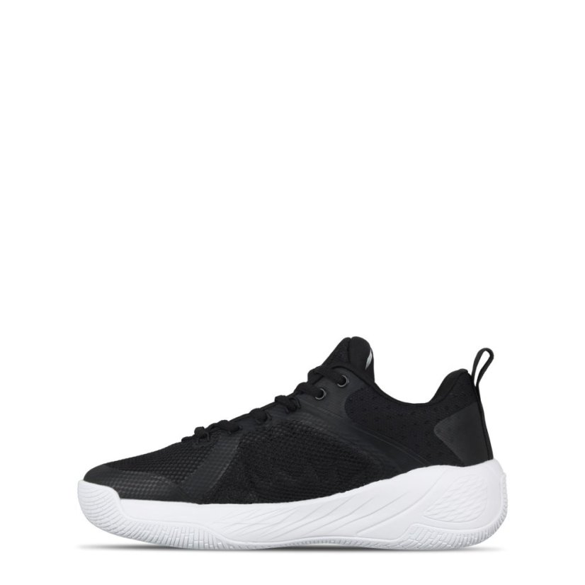 Everlast Men's Basketball Trainers Blk/Wht/Red