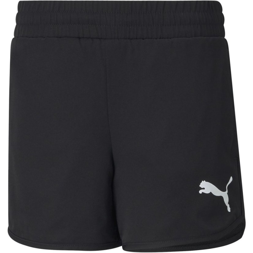 Puma Woven Shorts Girls Black