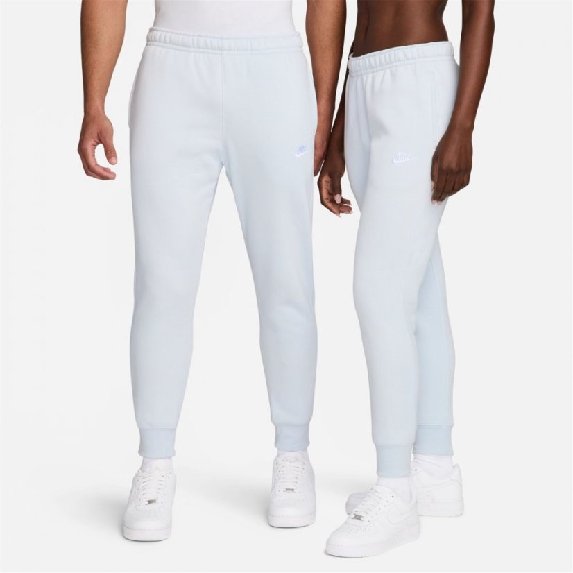 Nike Sportswear Club Fleece Jogging Pants Mens Platinum/White