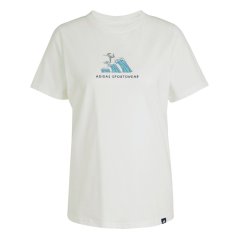 adidas Women's Doodle Surf T-Shirt Off White