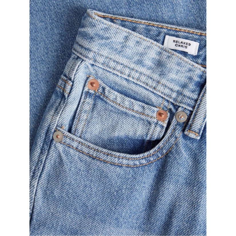 Jack and Jones Chris Straight Fit Jeans Infant Boys Blue Denim