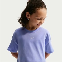 Nike Sportswear Big Kids' (Girls') T-Shirt Light Thistle
