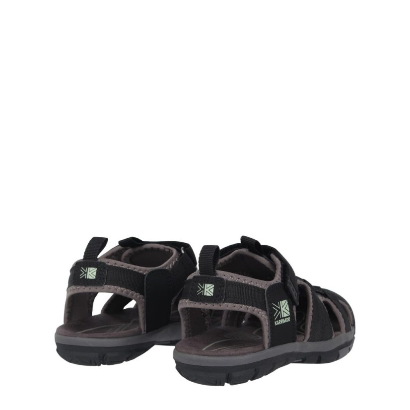 Karrimor Ithaca Walking Sandals Childrens Black/Green