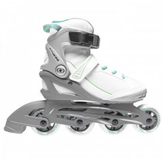 No Fear Fitness Skates Ladies Grey/Teal