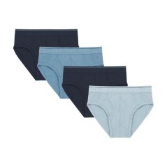 Giorgio 4pk Briefs Sn Blue