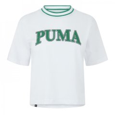 Puma Squad Tee Ld42 White/Green