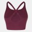 USA Pro UP Seamless Adjustable Sports Bra Dark Cherry