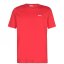 Slazenger Plain T Shirt Mens Red