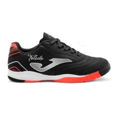 Joma Kids' Toledo Lace Up Indoor Football Boots Black/White